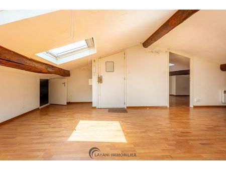 toulouse-grand rond- appartement type 2 de 56 m2 au sol et de 27 m2 carrez