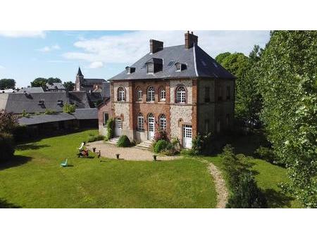 manoir de charme à vendre dans un village célèbre de la côte d’albâtre