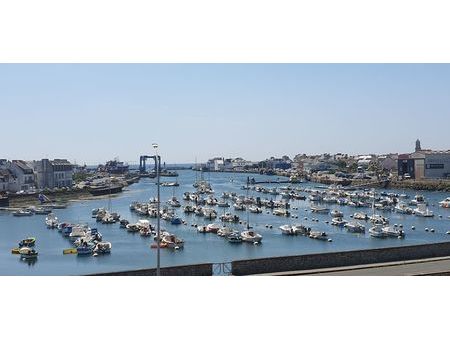 vue panoramique port de pêche et de plaisance