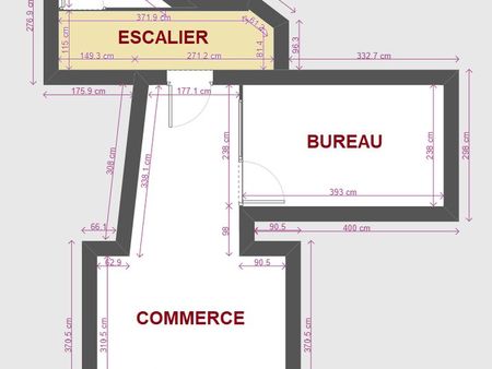 local commercial 27 m² angers