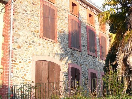 maison de maitre pierre apparente