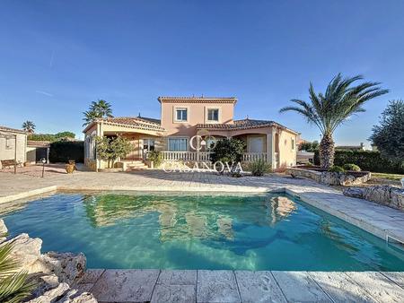 a 7 minutes de pézenas - villa 189 m2 habitables piscine dépendance 1 400 m2 de terrain