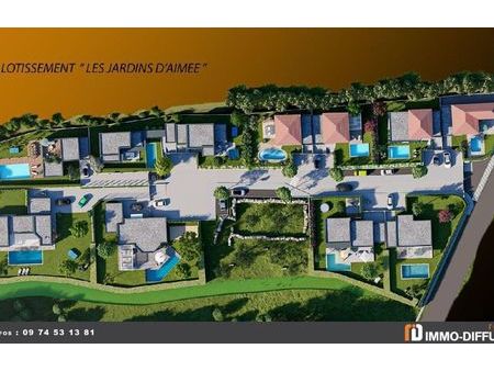 vente terrain 405 m² agde (34300)