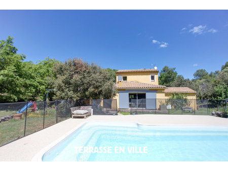 saint-martin de pallieres - maison - t5- piscine - jardin -