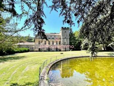 château vente 23 pièces vers-pont-du-gard 1600m² - dr house immo