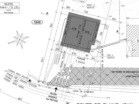 vente terrain 537 m2 à bogève