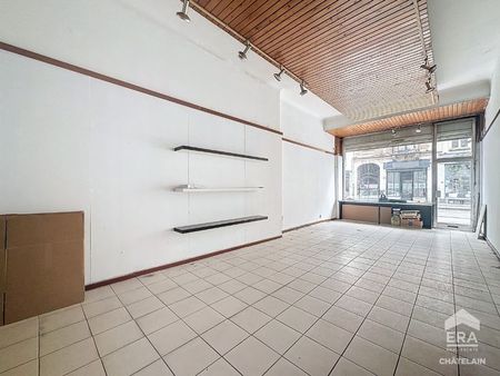 saint-gilles - opportunitee - espace commercial de 115m²