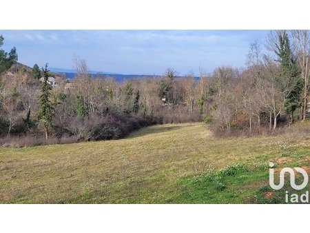 vente terrain à bâtir 1 700 m²