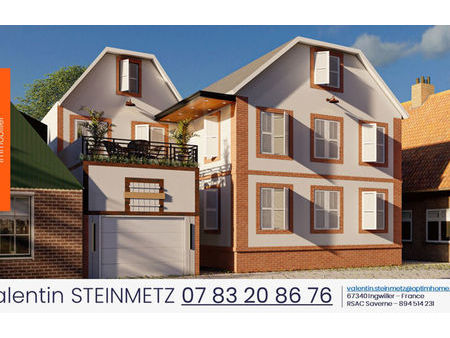vente maison 6 pièces 115 m² ingwiller (67340)