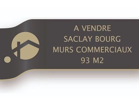 vente commerce 5 pièces 93 m² saclay (91400)