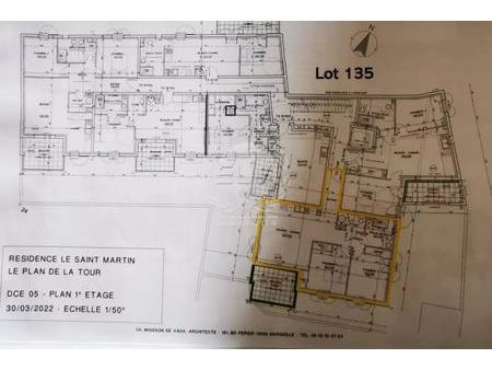 appartement à plan de la tour