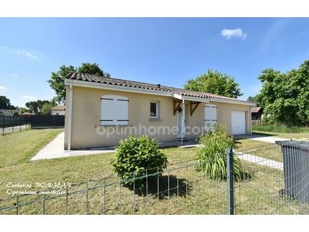 vente maison 4 pièces 83 m² sainte-hélène (33480)