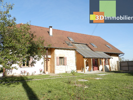 proche bletterans (jura)  a vendre fmaison familiale rénovée + gite attenant  terrain 2659