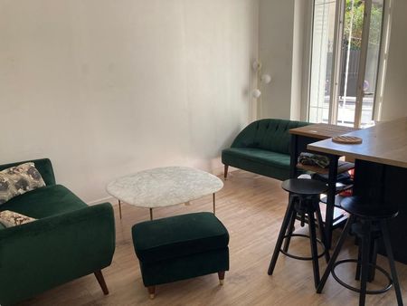 2 pièces meublé de 33 m²