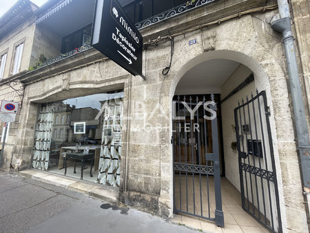 local professionnel - centre-ville avec vitrine sur rue