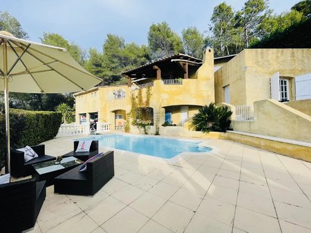 la gaude : villa 5p avec piscine et studio indépendant - terrain de 2000m2