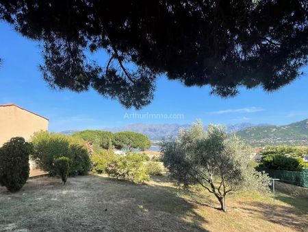 vente terrain 1275 m2 à calvi