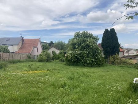 vente terrain 672 m2 à chaumuzy