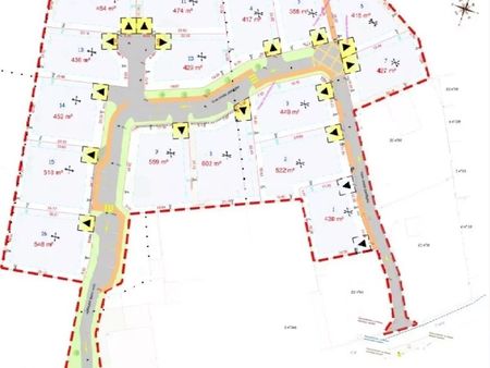 vente terrain 425 m2 à potigny