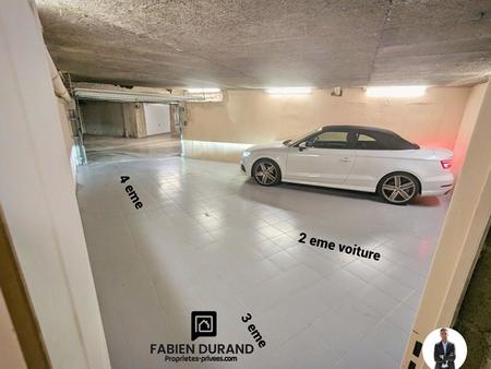 spécial investisseur garage 50 5 m²  4 voitures + cave loué 360 / mois