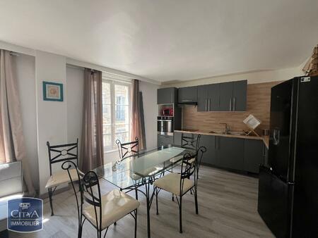 appartement 3 pièces - 56m² - trouville sur mer