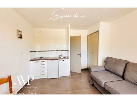 vente appartement 1 pièce 20 m² saint-cyr-sur-mer (83270)