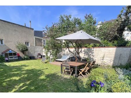 appartement 72m² avec jardin