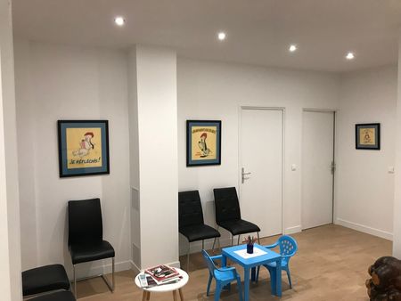 location cabinet 16m2 (rdc) – neuilly s/seine  métro : sablons  avenue charles de gaulle (