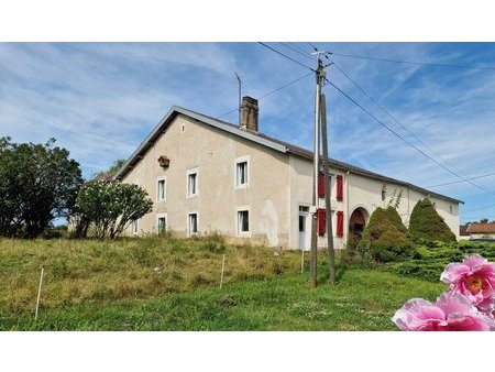 dpt vosges (88)  à vendre proche de contrexeville - ferme lorraine t7 sur 1 7 hectare de t