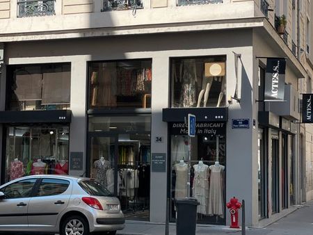 cession droit au bail - local commercial 100m² secteur bugeaud edgar quinet