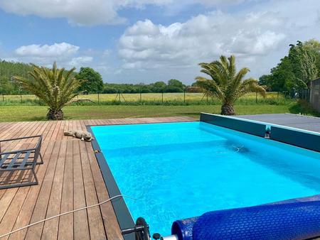 vente maison piscine à oudon (44521) : à vendre piscine / 173m² oudon