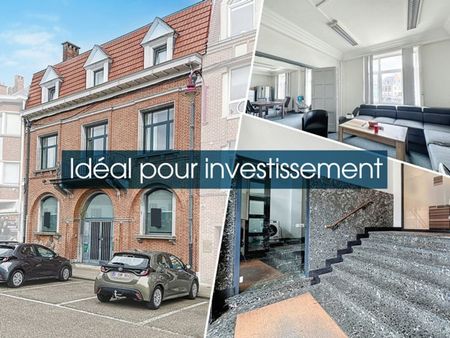 investissement: imm. de rapport - commerce + duplex (~230m²)