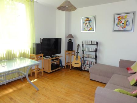 appartement 67 m2) 4 piéces  meublé  lumineux  traversant