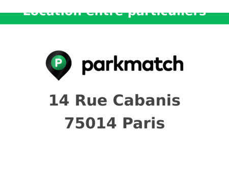 location parking paris 14 (75014)