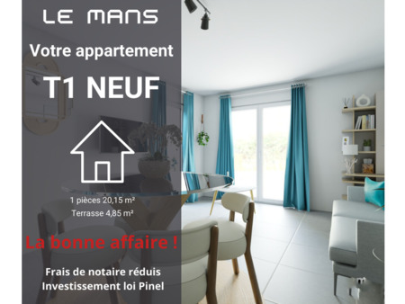 appartement 1 pièce - 25 m²