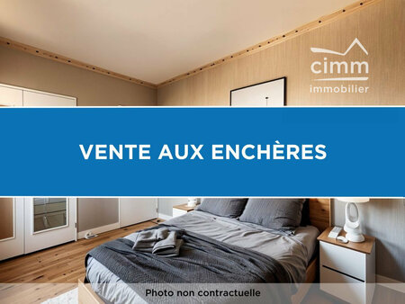 enchères immobilières : appartement t3 lumineux