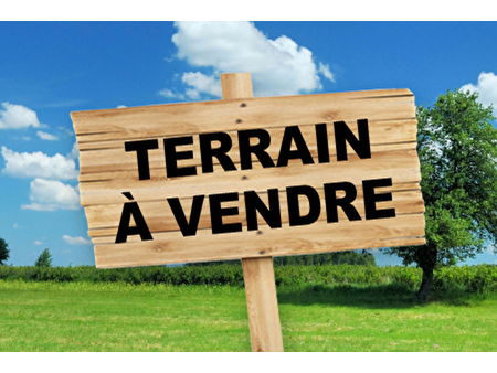 annonce terrain à vendre