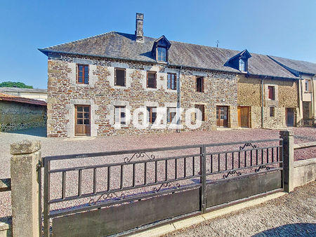 vente : maison en pierres à notre dame de cenilly à 20 min de coutances