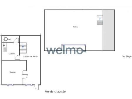 bureau - 3 pièces - 95 m² - bergerac 24100