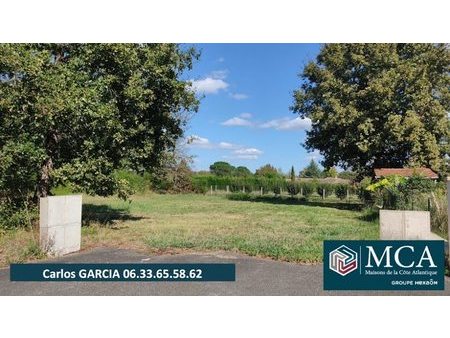 vente terrain 805 m²