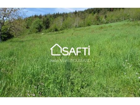 vente terrain 1670 m² valsonne (69170)