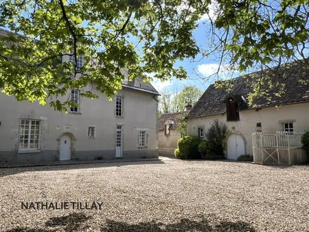 a vendre orleans propriété bord du canal de 410 m² - terrain de 11732 m²