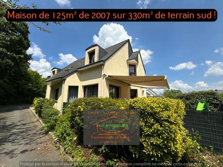 pacé dans un cadre résidentiel venez découvrir cette maison de 125 m2 (2007) sur 330m² de 