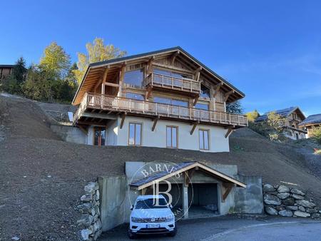 chalet neuf sur les hauteurs de saint-gervais les bains