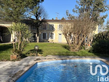 vente longère et corps de ferme piscine à saint-denis-de-pile (33910) : à vendre piscine /