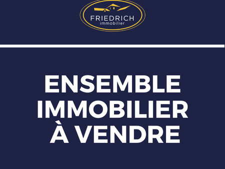 ensemble immobilier - nombreuses possibilités d'aménagement