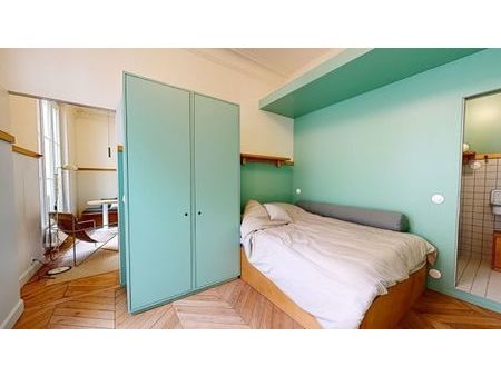 (disponible 1-24 mois) appartement individuel meublé dans une résidence avec espace cowork