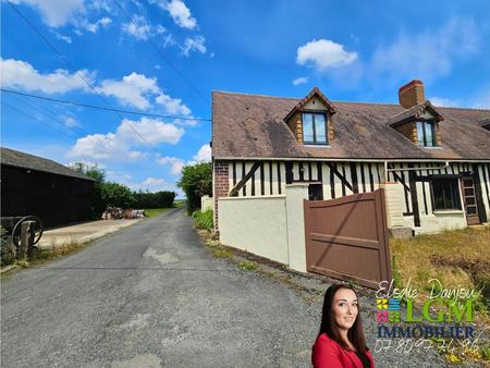 maison à colombages de 8 pièces - jardin et dépendances