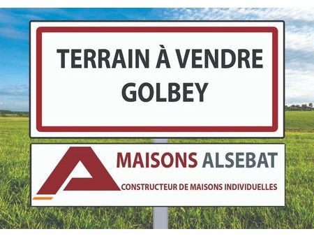 terrain 873 m² golbey
