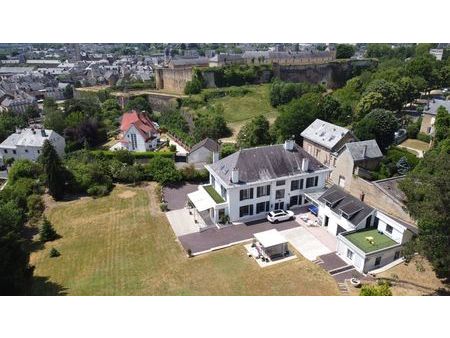 magnifique maison de maitre de 1051m² sur terrain de 3281m² vue château fort de sedan